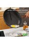 Swiss Granite Coating Non-Stick Frying Pan Skillets (20+26Cm With Lid) With Wooden Handle, Pfoa/Pfos/Apeo Free, Omelette Pans, Healthy Cookware Chef'S Pan, Pfoa Free, Dishwasher Safe, Black - 5