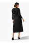 MANDARIN F S WAIST DRAW DRESS - 4