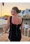 Square Neck Underwire Design Corset Bustier - 6