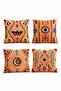 Kilim Themed Patterned 4-Piece Throw Pillow Cover Set - 3