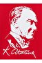 Crew Neck Ataturk Printed Boys' T-Shirt (W6) - 3