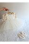 Vintage Pearl Detailed Dress - 6