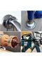 Stainless Steel Adjustable Hose Clamps, Metal Worm Drive Clips, Pack of 20 (110-140mm) - 5
