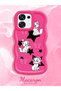 Oppo A6 Pro Compatible Case Camera Protector Red Silicone Couple Phone Case Character Pattern - 2