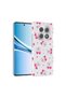 حافظة متوافقة مع هاتف Redmi Note 15 4G مع غطاء مشبك منقوش لحماية الكاميرا - Hearted Cherry - T42007