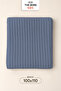 |   100% Cotton |   Knitted Pattern Baby Pique Blanket |   100X110 |   Park Bed, Crib, Mom's Side, Baby Stroller - 2