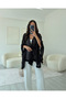 Black Tasseled Kimono - 2