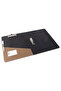 Paperwork Presentation Promotional Firm Folder Secretarial A4 150 Sheets Capacity Ring Binder File Vegan 26,5X3