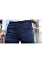 بنطال كارجو رجالي من DENIM WER موديل قصة ضيقة مزود بـ قماش قابل للتمدد جيوب – - 5