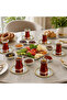 Ivy Weave 6-Piece Tea Plate Set 12 cm Stainless Steel Mirror Glossy Presentation Coaster - 4