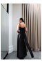Long Dress with Gathered Detail Straps - 2