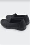 6350 Comfort Orthopedic Laceless Mother's Sports Shoes - Summer Walking Easy-To-Wear Daily Black Flats - 4
