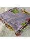 Handmade Needlework Writing, Scarf, Yemeni, Mevlit Cover, Head Cover, 4 Sides Embroidered, 100% Cotton, 100*100cm - 4