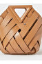 Woven Drawstring Handbag - 5