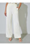 Cream Super Stretch Scuba Pants - 2