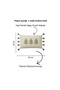 Botanical Embroidered Tassel Cushion Cover 35X55 cm - 2