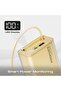 Lucid-45W 20000mAh Power Bank with Retractable USB-C Cable (Gold) | Charges 3 Devices, LED Battery Display, QC 3.0 USB-A Output, Built-in Lanyard for iPhone, Galaxy, iPad & more - 5