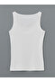 White U-Neck Women's Undershirt from Güli̇s Gi̇yi̇m - 6