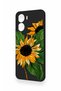 Vivo Y16 Compatible Sunflower Patterned Silicone Case - 4