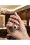 316L Steel Chain Silver Color Colorful Sun Model Necklace - 5