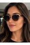 Unisex Metal Frame Uv400 Protection Sunglasses