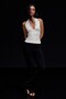 Pullu halter yaka slip top - 4