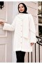 Women's Scarf-Beard Cardigan - Coat