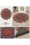 Dora Fish Theme Patterned Modern Woven Base Decorative Carpet Sdtamoure1278 - 4