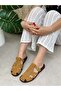 Camel Suede (Lydia) Cage Detail Women's Slippers - 5