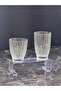 12-Piece Luxury Glass Water and Soft Drink Cup Set, 6 Tall + 6 Short Cups - 4