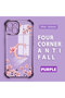 iPhone 15 Compatible Transparent Back Panel Four-Corner Reinforced Impact Protection Glossy Edge Silicone Case