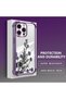 iPhone 14 Pro Max Compatible Transparent Back Four Corners Reinforced Impact Protection Silicone Case - 3