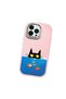Pink Silicone Case Compatible with iPhone 14 Pro with Shock-Absorbing Camera Protections - 3
