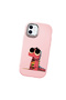 Pink Silicone Case with Shock-Absorbing Camera Protections Compatible with iPhone 12/12 Pro - 3