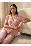 Intimates Pyjama Set Button-Down Shirt & Trousers Viscose - 6