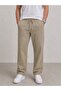 Men's Summer Linen Blend Relaxed Fit Baggy Trousers
