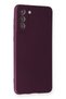 Compatible Case for Samsung Galaxy S21 Plus Yumuaşk Colorful Flexible Premium Rubber Silicone - Plum - 2