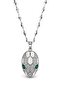 Figured Anti-Tarnish Steel Adjustable Chain Luxury Necklace - 2