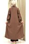 Giyık Is a Hijab-Style Full-Length Buttoned Outerwear Made of Strawberry Fabric. - 6