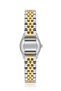 Colorful Stone Detailed Women's Wristwatch Gold Silver Color Pl-1612B3X - 4