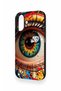 iPhone 16 Compatible Colorful Eye-Pop Pattern Silicone Case - 4
