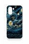 Oppo A6T Compatible Starry Night Pattern Silicone Case - 2
