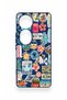 Vivo V40 Compatible Summer Vibes Patterned Silicone Case - 4