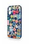 iPhone 17 Compatible Summer Vibes Patterned Silicone Case - 4
