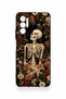 Tecno Pova 3 Compatible Flower Skeleton Pattern Silicone Case - 3