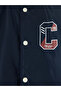 I Embroidered College Roba Collar Boys' Puffer Coat from Freezen Store - 3