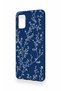 Samsung A31 Compatible Thin Leaf Branch Patterned Silicone Case - 3