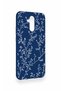 Huawei Mate 20 Lite Compatible Thin Leaf Branch Pattern Silicone Case - 3