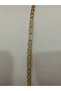 Women's Gold Vip Series Zircon Stone Square Plate Model Anti-Tarnish Bracelet - 3