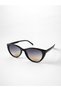 Vega Black Cat Eye Cat Eye Unisex Women Men Retro Uv400 Stylish Classic Bone Sunglasses - 4